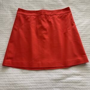 Size 14 Ann Taylor Orange Skirt